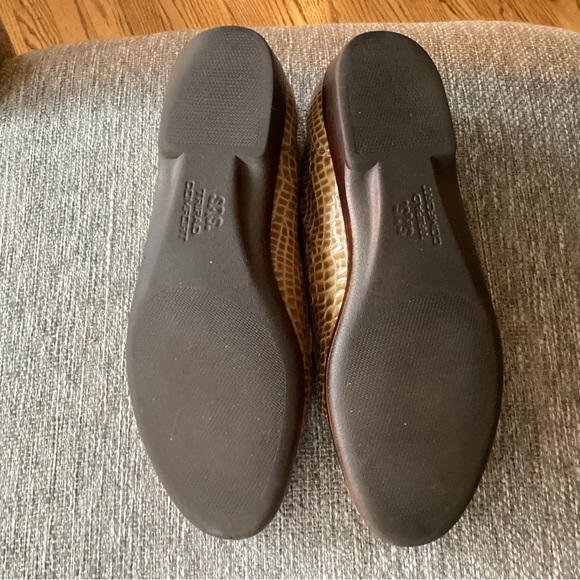 SAS Crock Embossed Patent Leather Loafer 7.5M - Picture 2 of 5